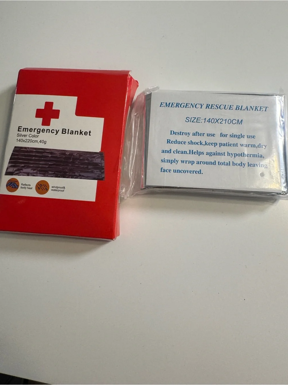 Emergency Rescue Blanket - Silver - Picture 1 of 3